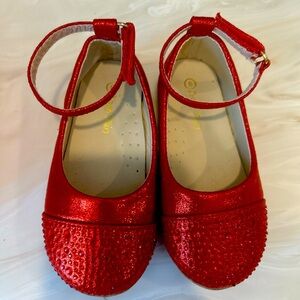 Dream Paris Red Flats Toddler 6